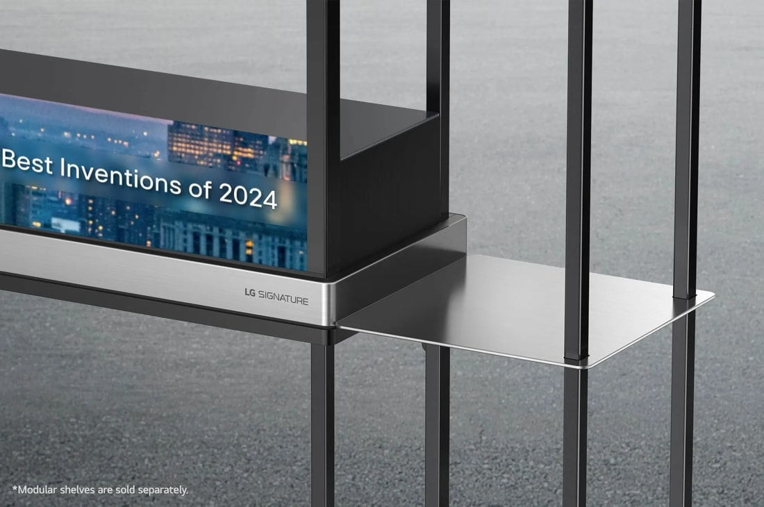 LG SIGNATURE OLED77T4PUA TV 195.6 cm (77") 4K Ultra HD Smart TV Wi-Fi Transparent