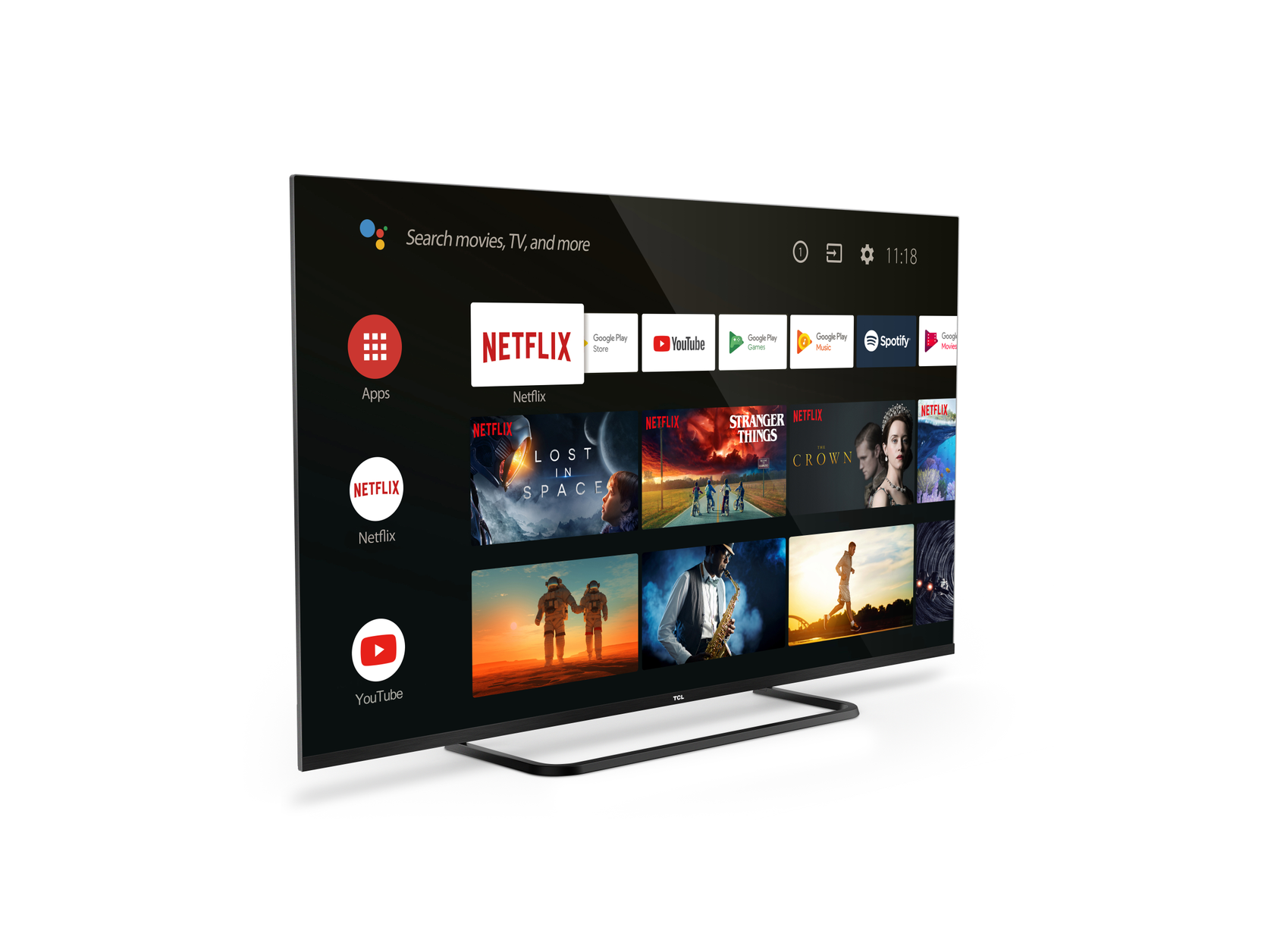TCL 50EP682 TV 127 cm (50") 4K Ultra HD Smart TV Wi-Fi Titanium 360 cd/m²