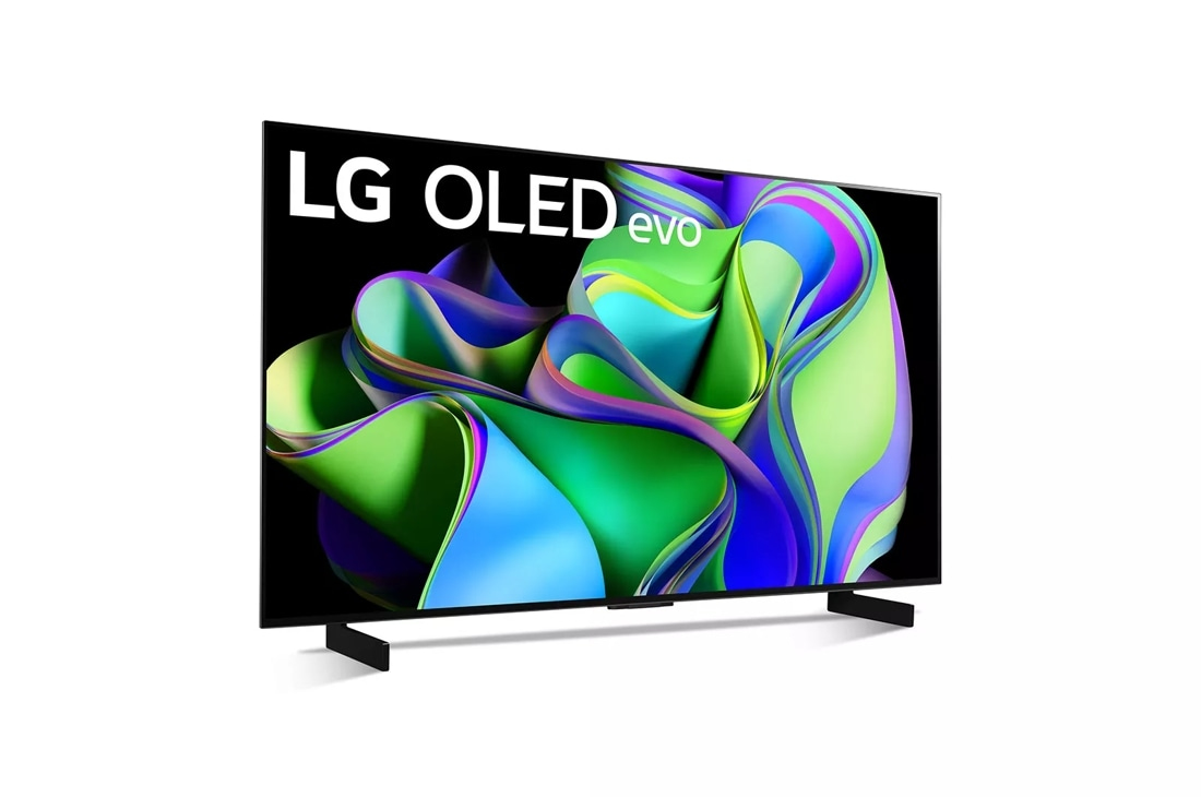LG OLED evo OLED42C3PUA TV 106.7 cm (42") 4K Ultra HD Smart TV Wi-Fi Silver