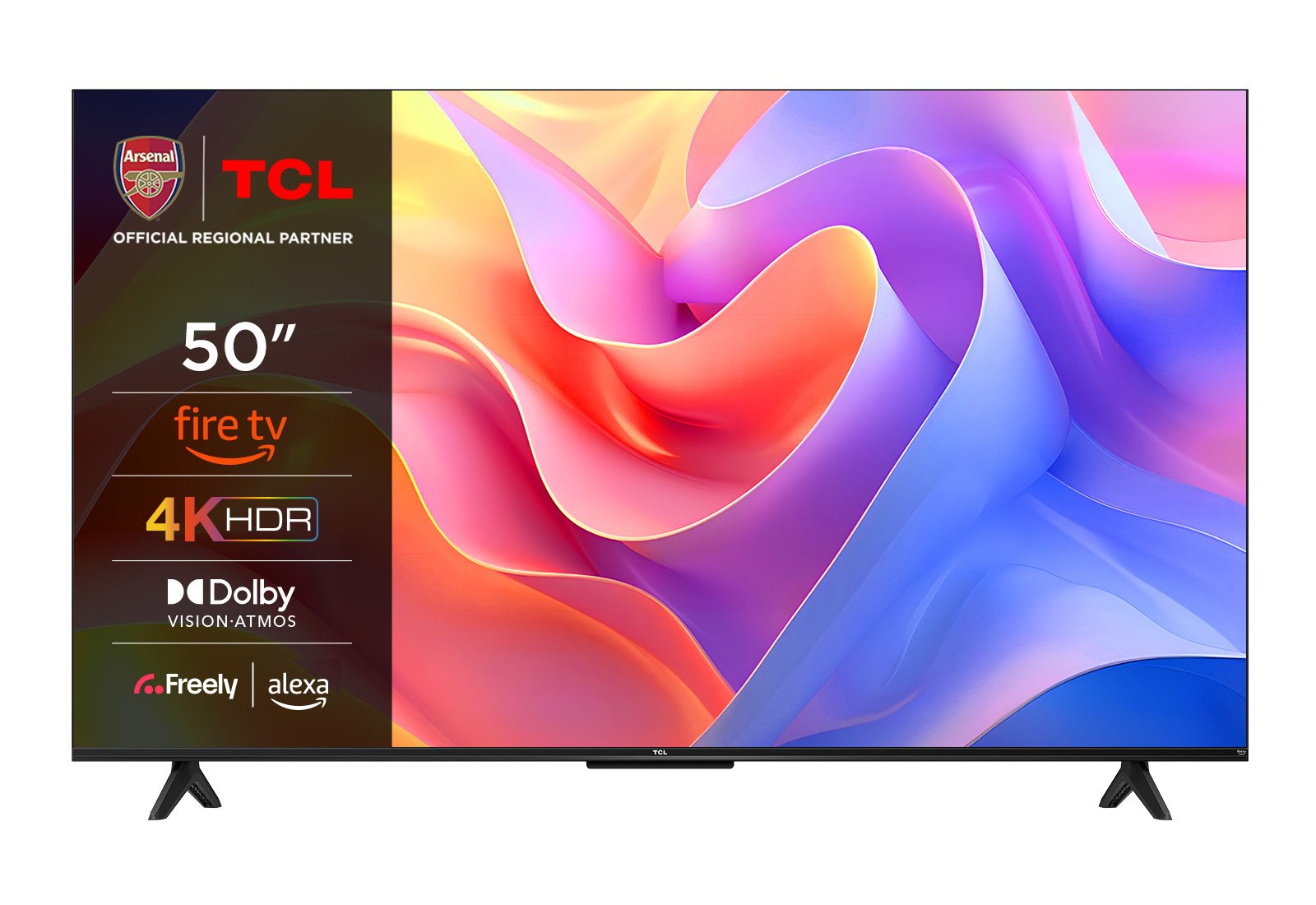 TCL 50PF650K TV 127 cm (50") 4K Ultra HD Smart TV Wi-Fi Titanium