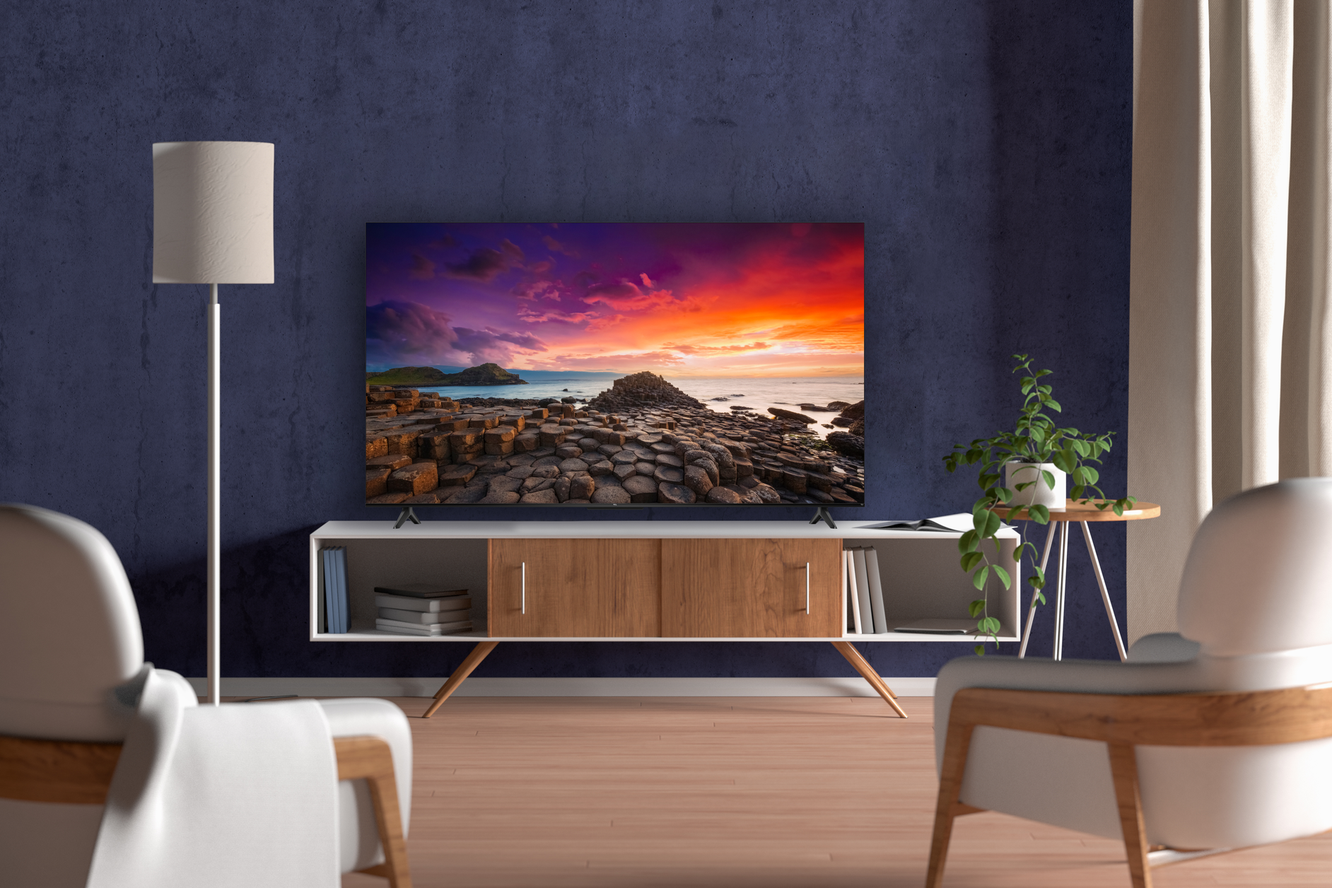 TCL 65PF650K TV 165.1 cm (65") 4K Ultra HD Smart TV Wi-Fi Titanium