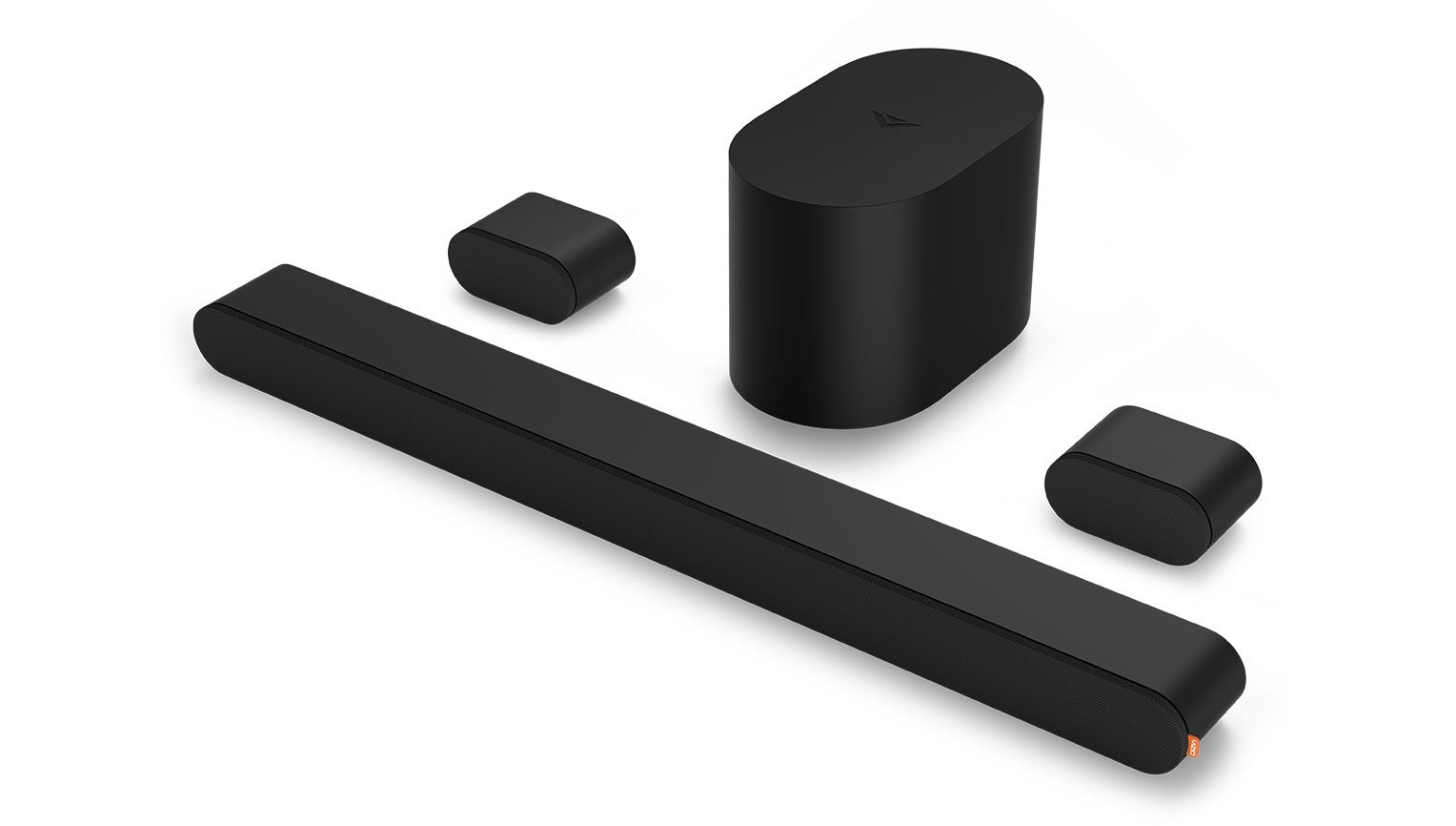 VIZIO SV510M-0806 soundbar speaker Black 5.1 channels