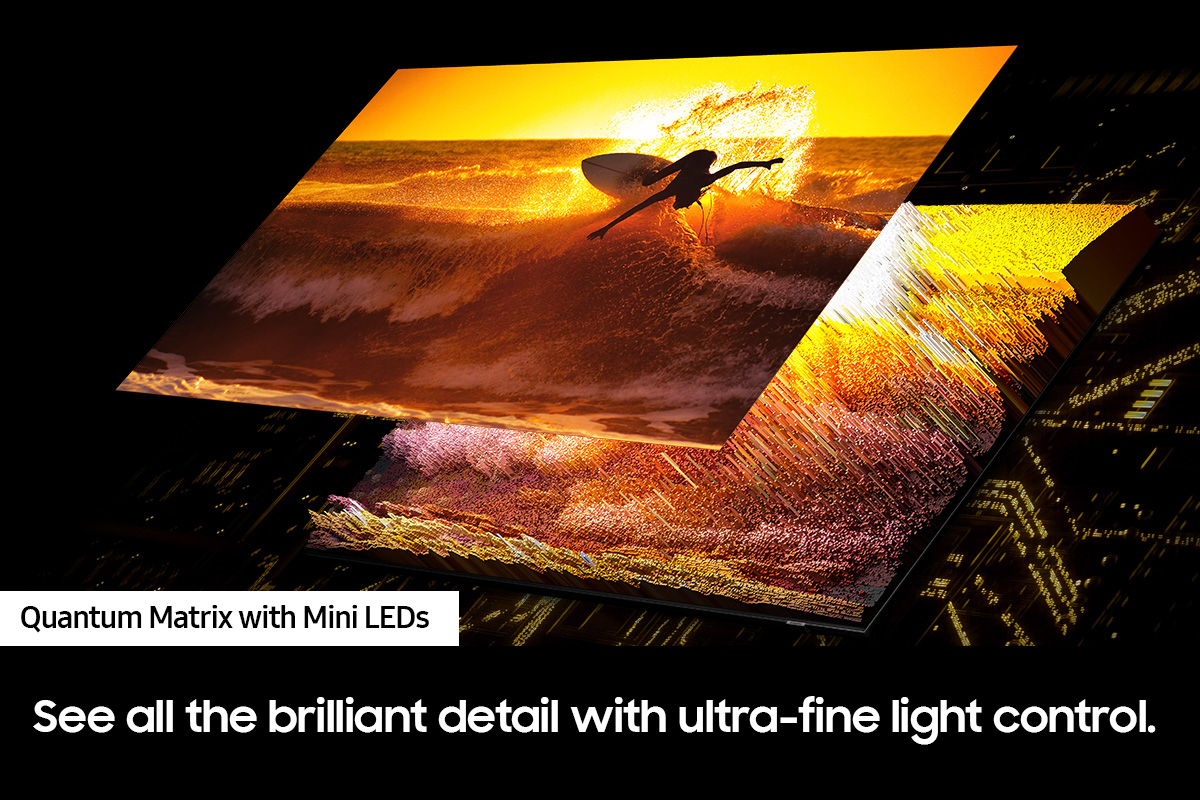 Samsung Series 8 QN75QN85CAF 190.5 cm (75") 4K Ultra HD Smart TV Wi-Fi Black, Titanium