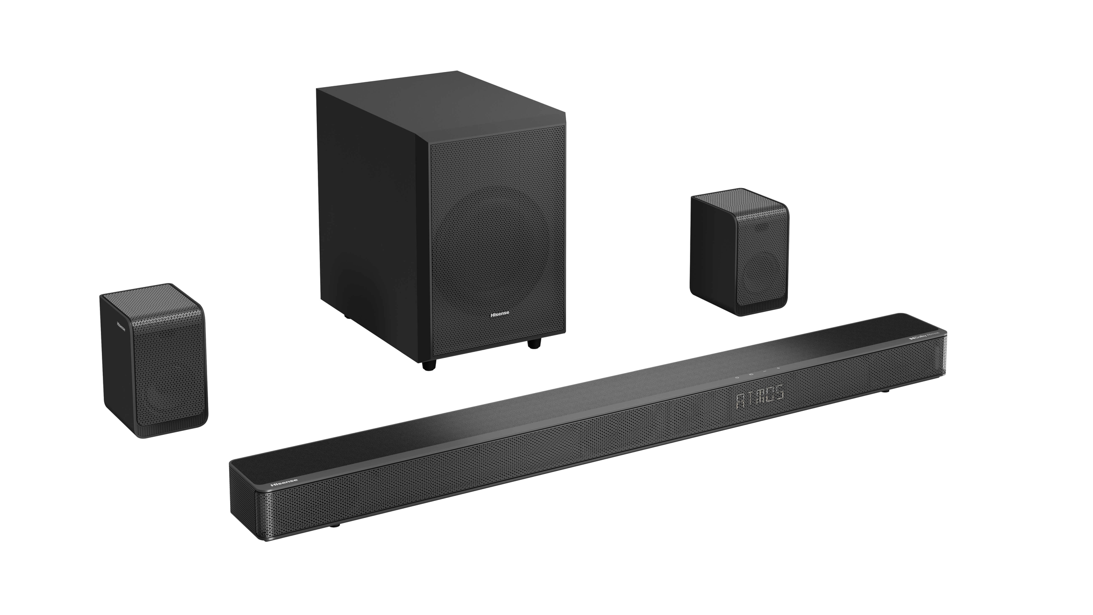 Hisense AX5120G soundbar speaker Black 5.1.2 channels