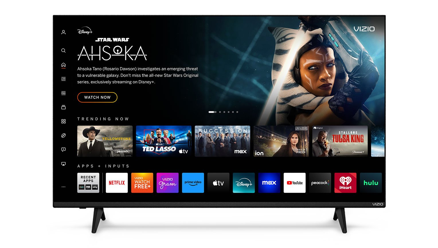 VIZIO V4K43M-0804 TV 109.2 cm (43") 4K Ultra HD Smart TV Wi-Fi Black