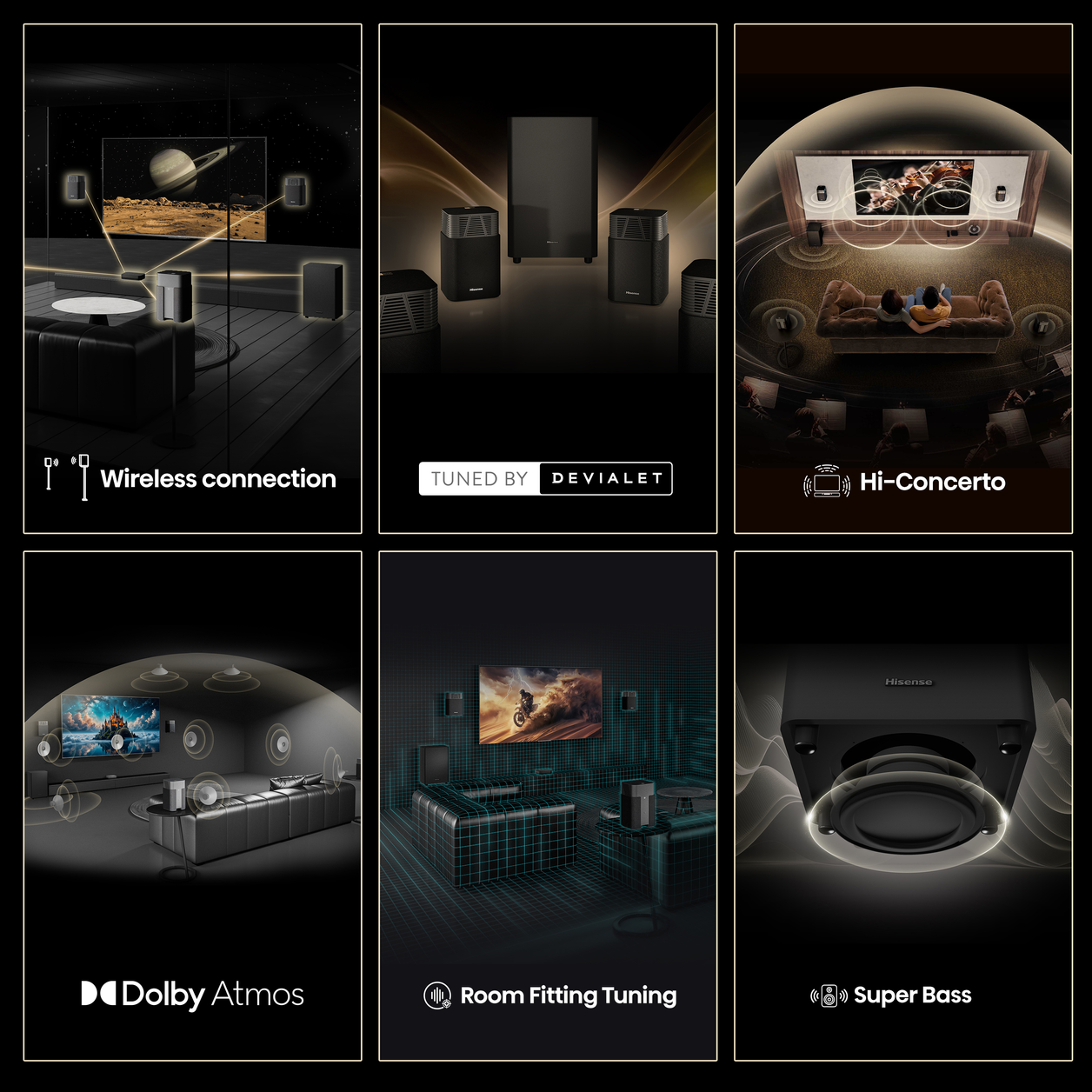 Hisense AX3120Q Dolby Atmos Soundbar