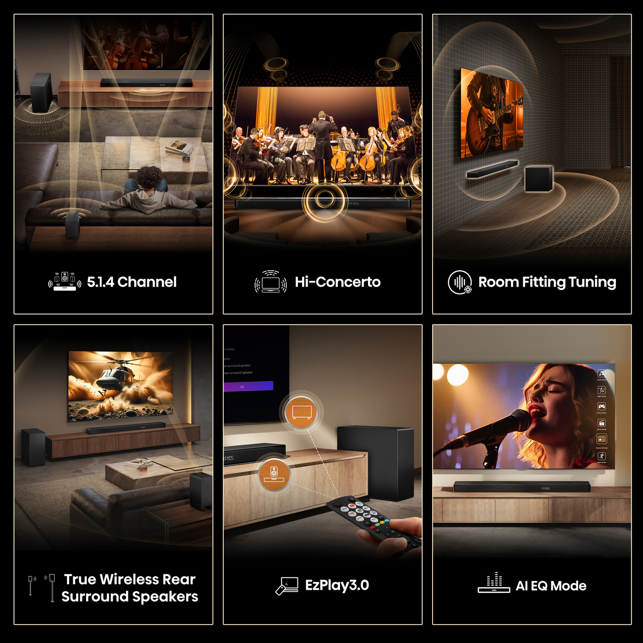 Hisense AX5140Q Dolby Atmos Soundbar