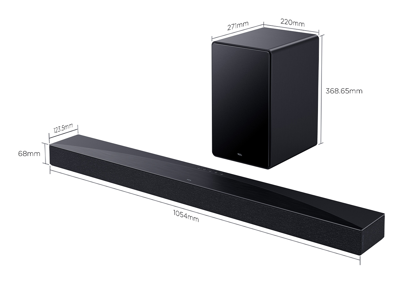 TCL Q Q65H 5.1ch High-end Home Theater Soundbar