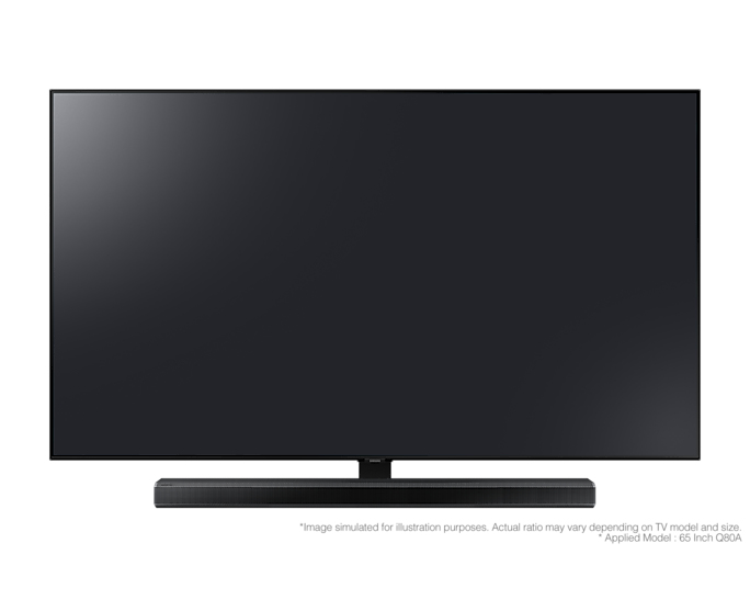 Samsung HW-Q700A soundbar speaker Black 3.1.2 channels