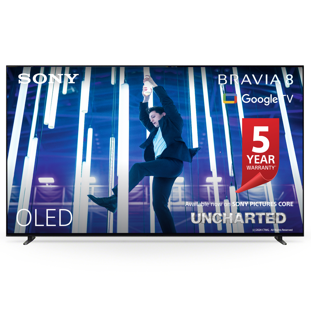 Sony K65XR80U TV 165.1 cm (65") 4K Ultra HD Smart TV Wi-Fi Black