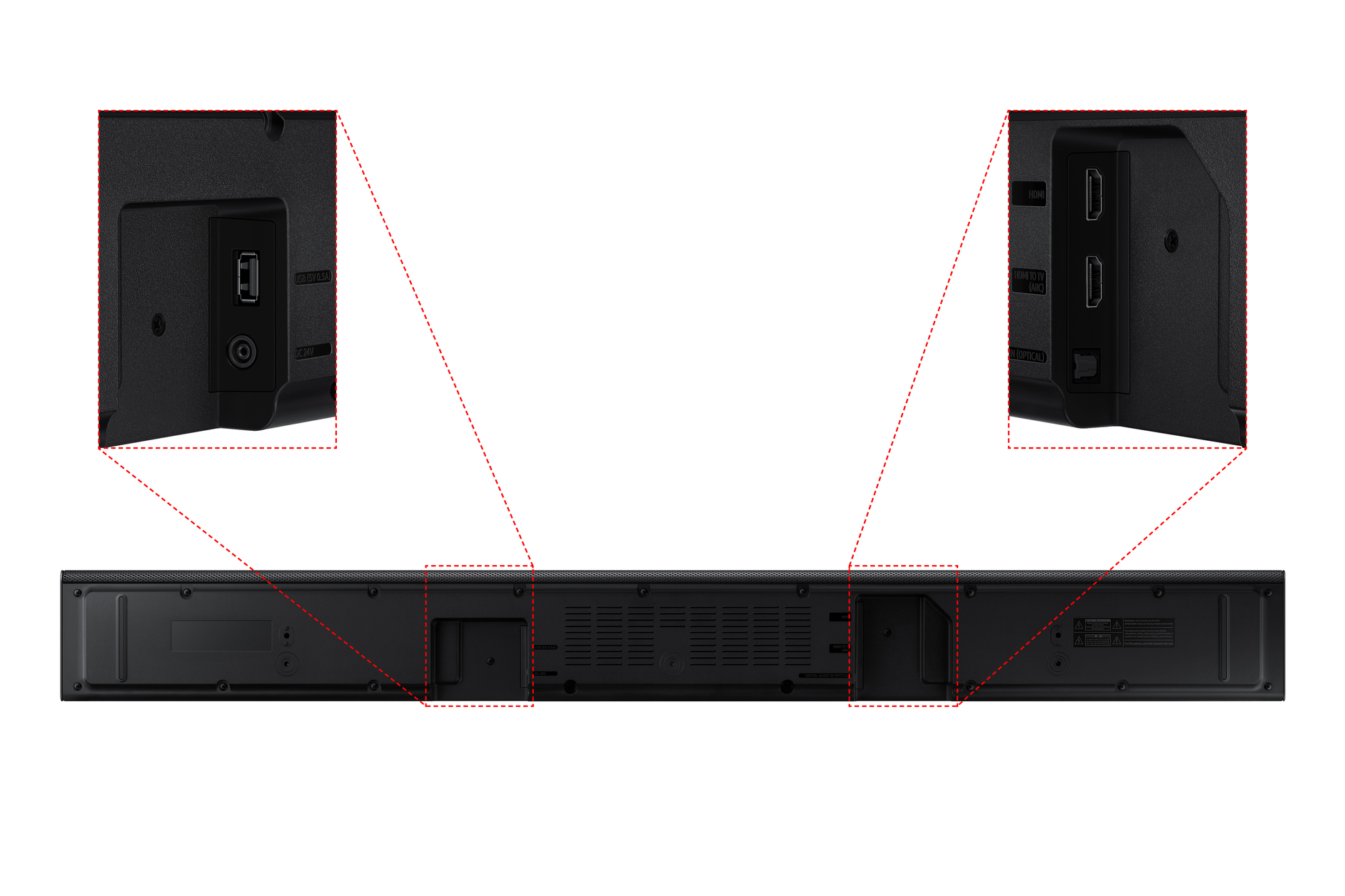 Samsung HW-Q600A Black 3.1.2 channels