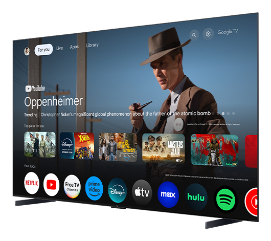 TCL QM7 98’’ QM7K Series QD-Mini LED QLED 4K UHD Smart TV with Google TV – 98QM7K