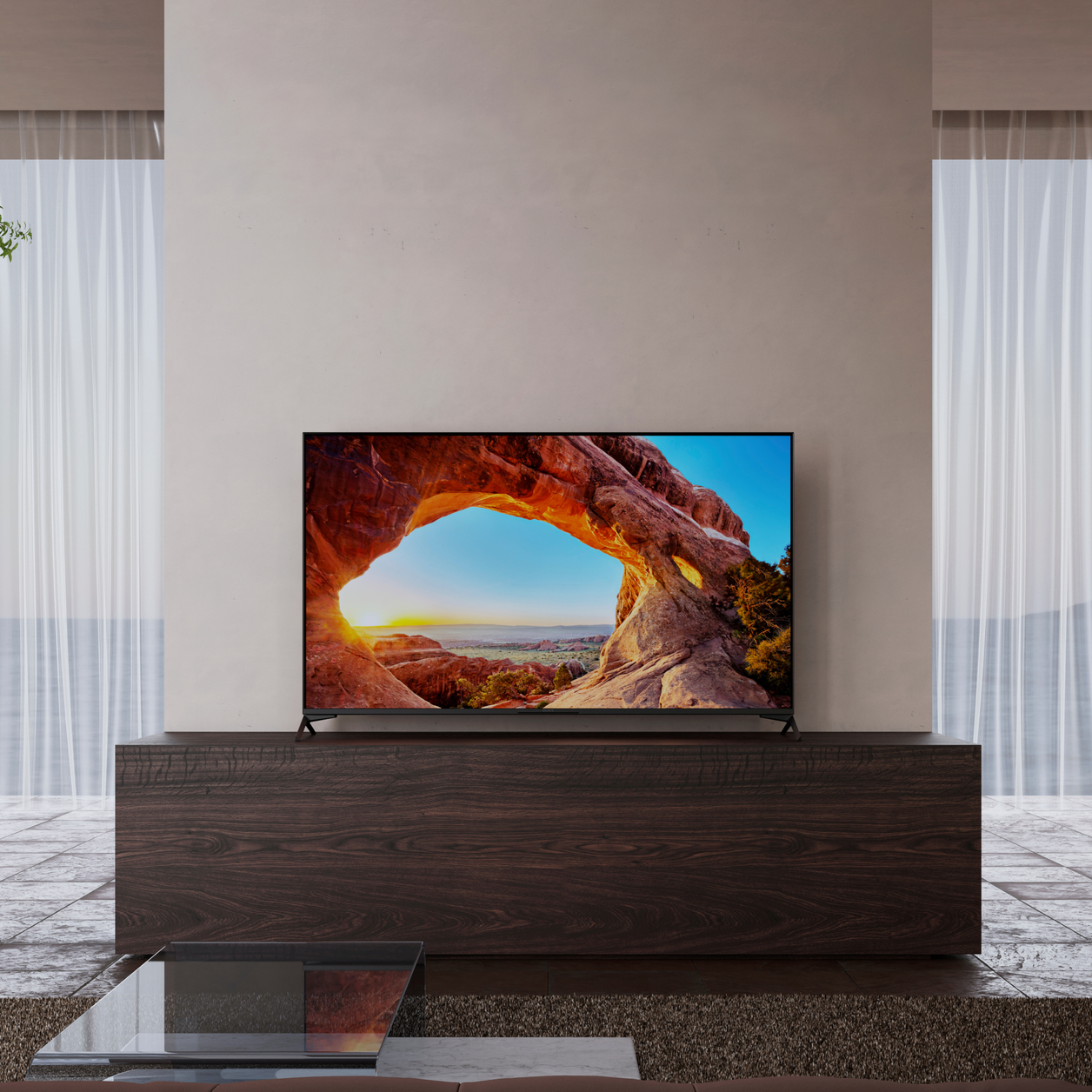 Sony BRAVIA 4K KD-75X89J - 75-inch - LED - 4K Ultra HD (UHD) - High Dynamic Range (HDR) - Google TV - (Black, 2021 model)