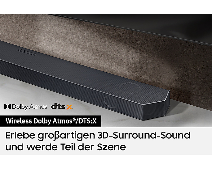 Samsung Q-Soundbar Black 9.1.4 channels 540 W