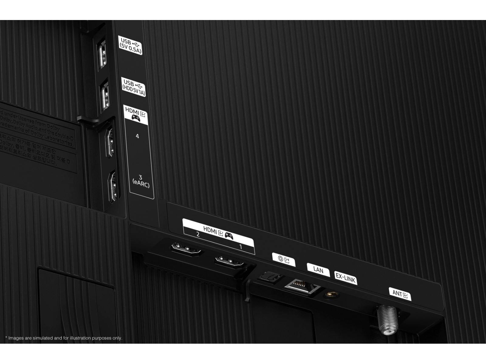 Samsung Series 8 QN65S85FAFXZA TV 165.1 cm (65") 4K Ultra HD Smart TV Wi-Fi Black