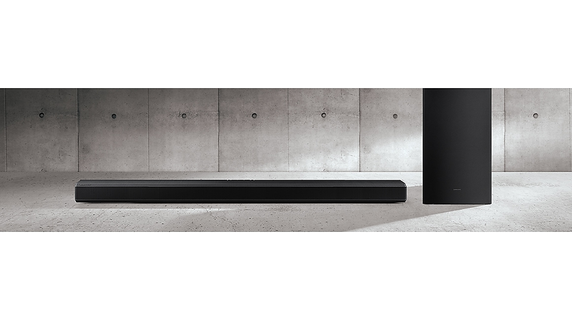 Samsung HW-Q700A/ZN soundbar speaker Black 3.1.2 channels