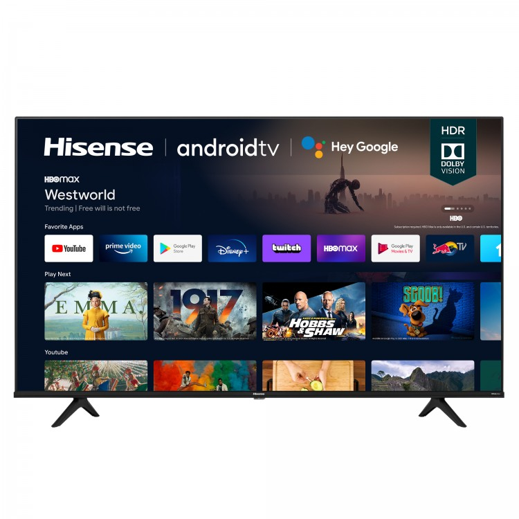 Hisense 55A6G TV 138.7 cm (54.6") 4K Ultra HD Smart TV Wi-Fi Black, Grey
