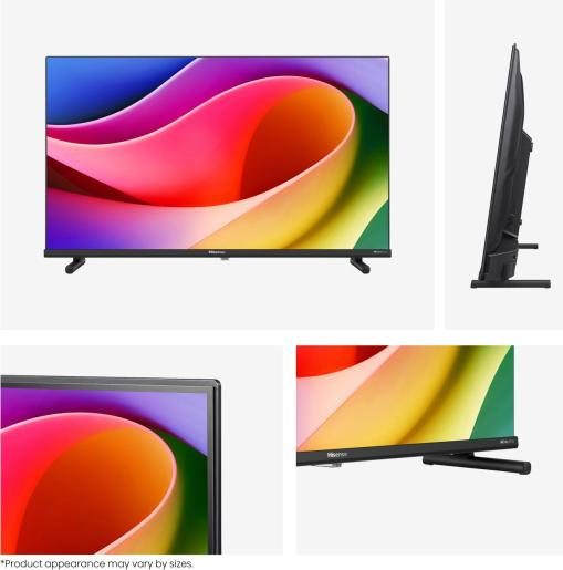 Hisense 32A5QTUK TV 81.3 cm (32") Full HD Smart TV Wi-Fi Black