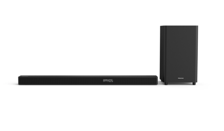 Hisense HS312 soundbar speaker Black 3.1 channels 300 W