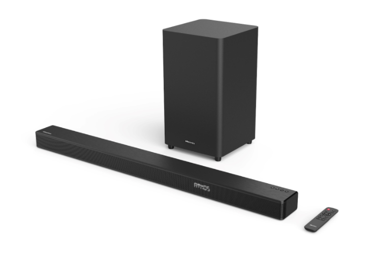 Hisense HS312 soundbar speaker Black 3.1 channels 300 W