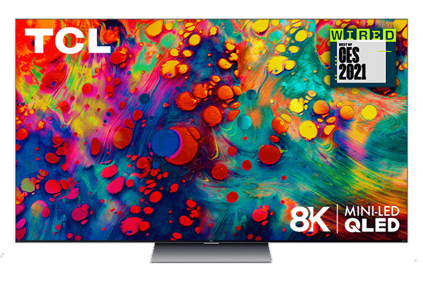 TCL 65R648 TV 165.1 cm (65") 8K Ultra HD Smart TV Wi-Fi Black