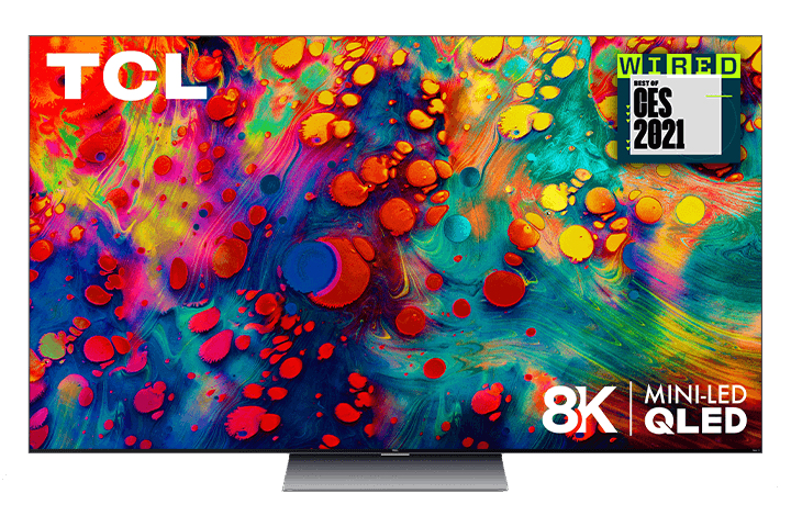 TCL 75R648 TV 190.5 cm (75") 8K Ultra HD Smart TV Wi-Fi Black