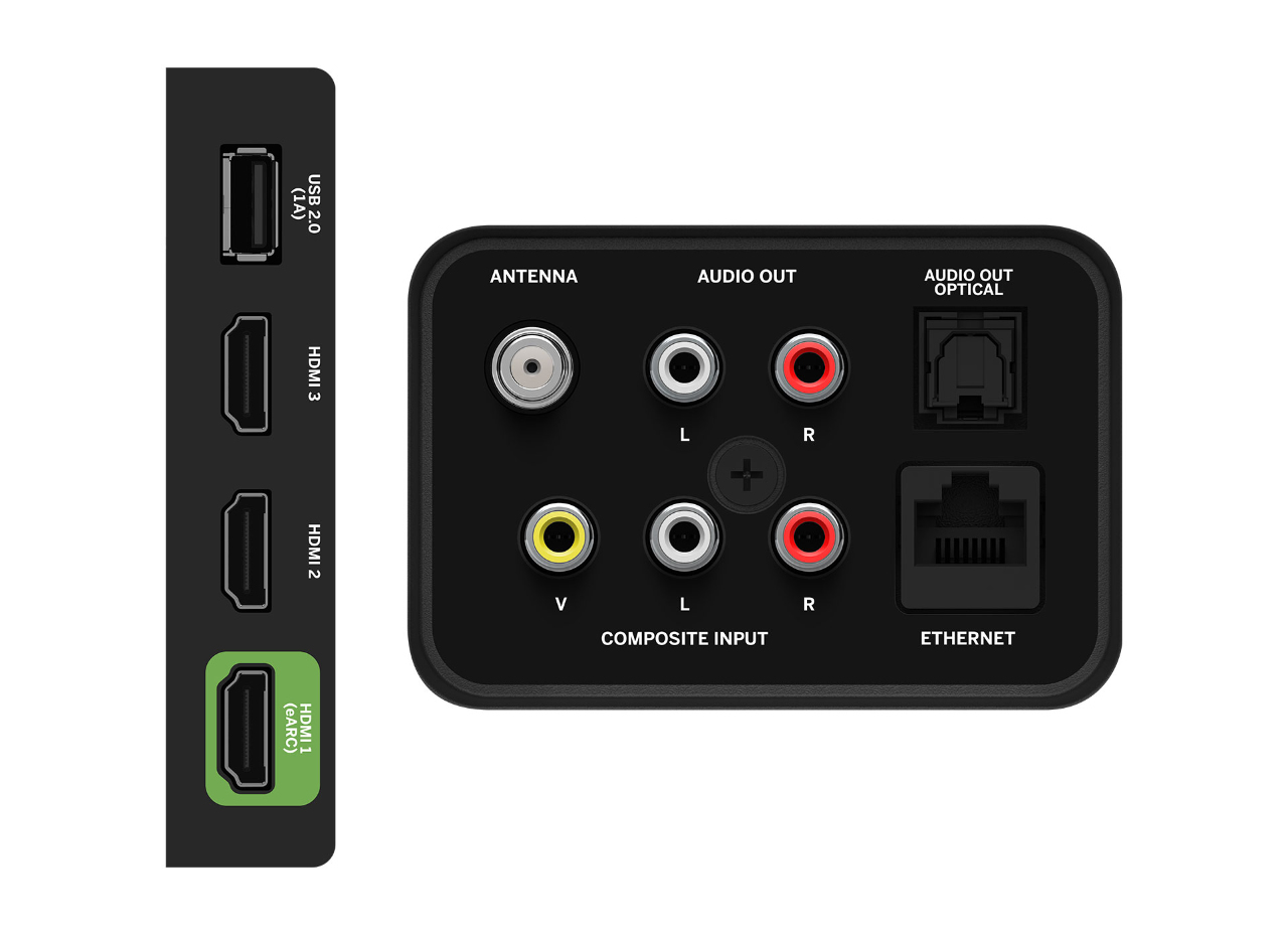 VIZIO V655-J09 TV 165.1 cm (65") 4K Ultra HD Smart TV Wi-Fi Black