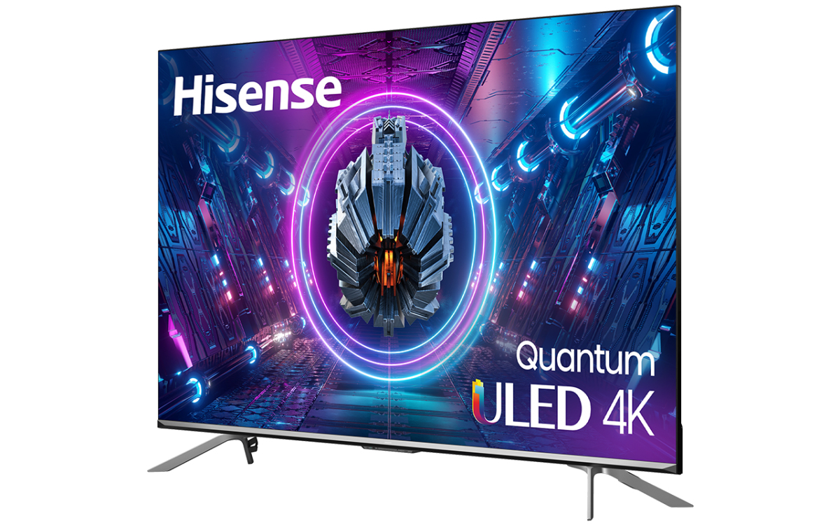 Hisense 55U7G TV 139.7 cm (55") 4K Ultra HD Smart TV Wi-Fi Black, Silver