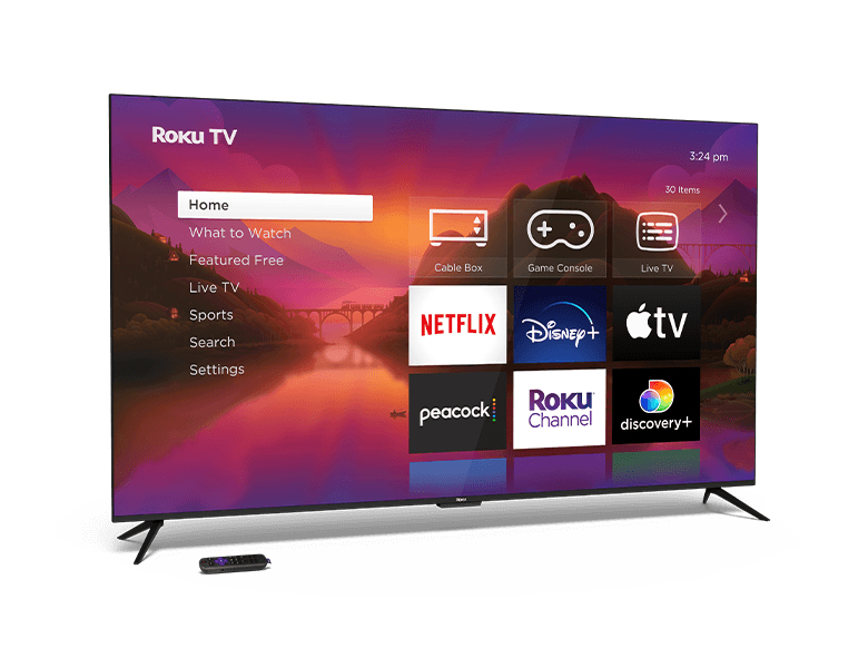 Roku 75R6A5R TV 190.5 cm (75") 4K Ultra HD Smart TV Wi-Fi Black