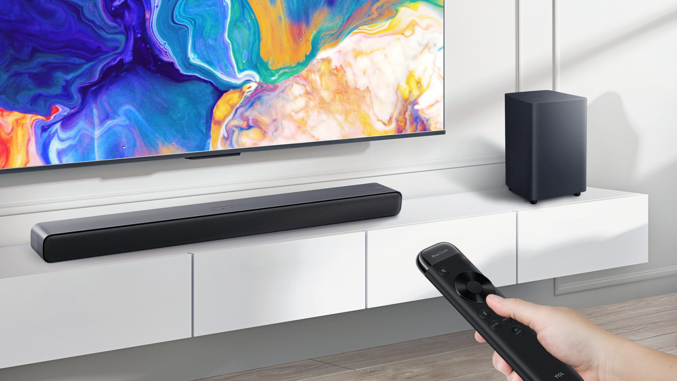 TCL S55HK soundbar speaker Black 2.1 channels 220 W