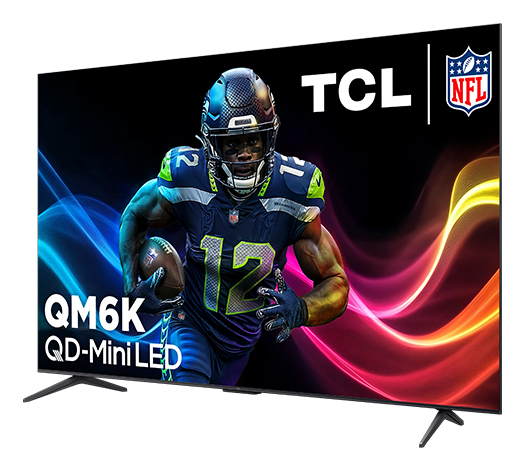 TCL 85’’ QM6K Series QD-Mini LED QLED 4K UHD Smart TV with Google TV – 85QM6K