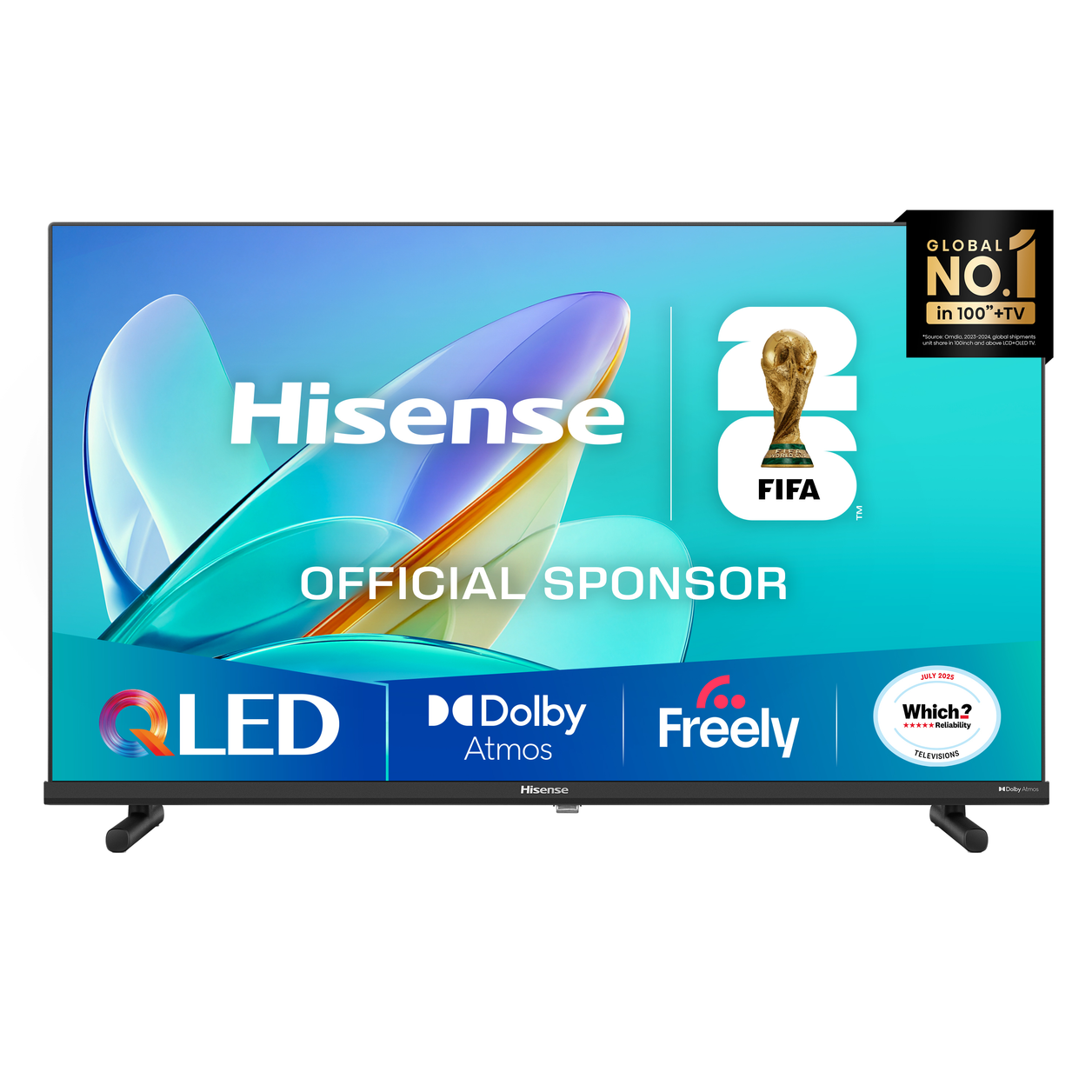 Hisense 40" E5QTUK QLED FHD Smart TV with Freely