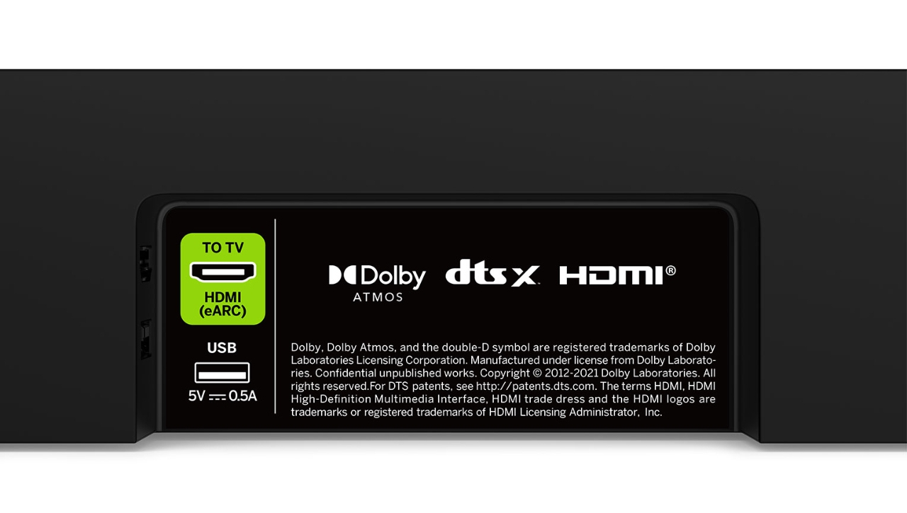 VIZIO 5.1 SE Black 5.1 channels