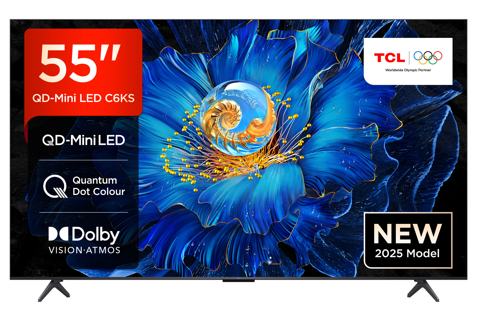 TCL C6KS 55C6KS-UK TV 139.7 cm (55") 4K Ultra HD Smart TV Wi-Fi Metallic