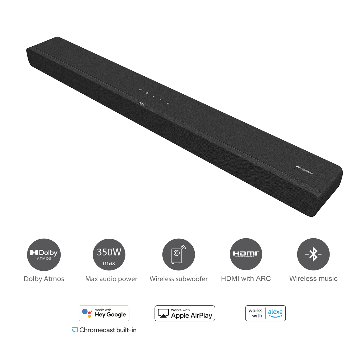 TCL 8 Series 3.1.2 ch.Soundbar
