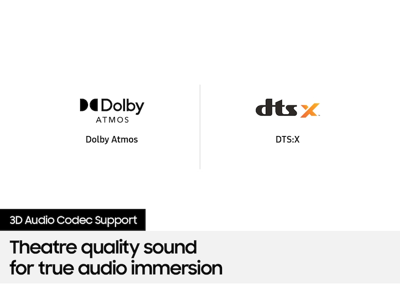 Samsung HW-Q800A/ZA soundbar speaker Black 3.1.2 channels 330 W