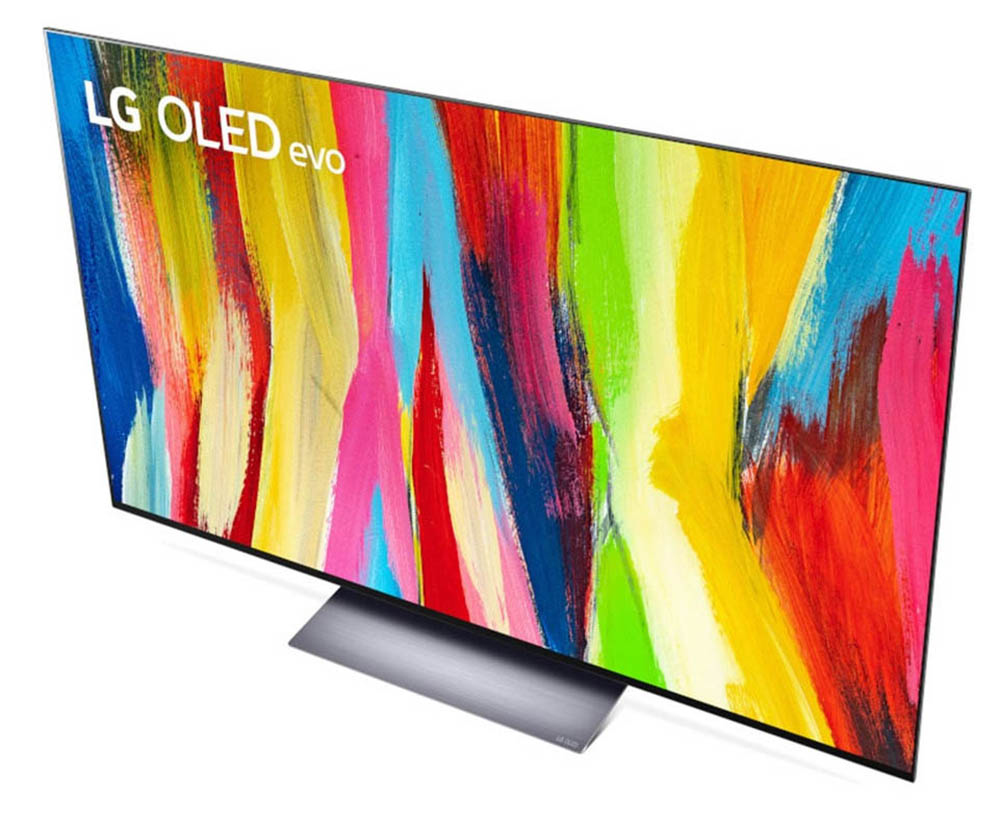 LG OLED evo OLED65C2PUA 165.1 cm (65") 4K Ultra HD Smart TV Wi-Fi Silver