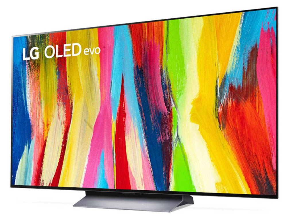 LG OLED evo OLED65C2PUA 165.1 cm (65") 4K Ultra HD Smart TV Wi-Fi Silver