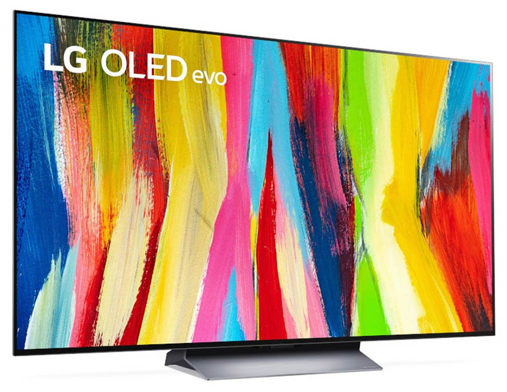 LG OLED evo OLED65C2PUA 165.1 cm (65") 4K Ultra HD Smart TV Wi-Fi Silver