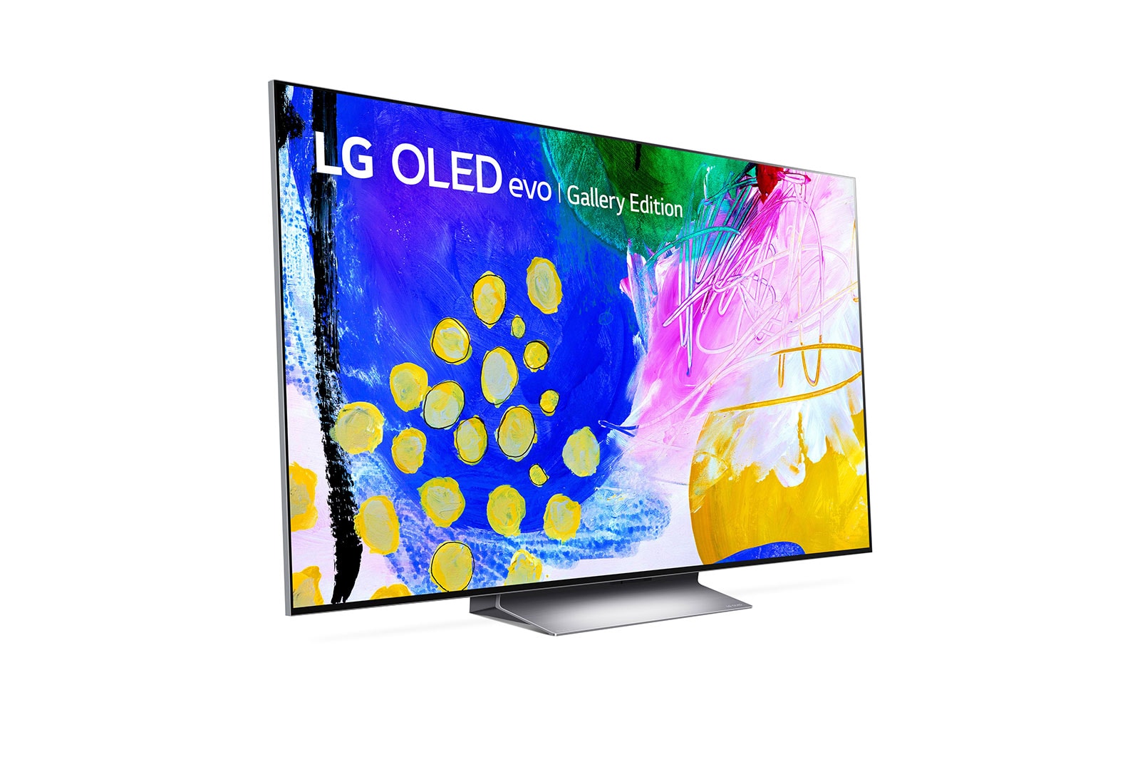 LG OLED evo Gallery Edition OLED77G2PUA 194.8 cm (76.7") 4K Ultra HD Smart TV Wi-Fi Black, Silver
