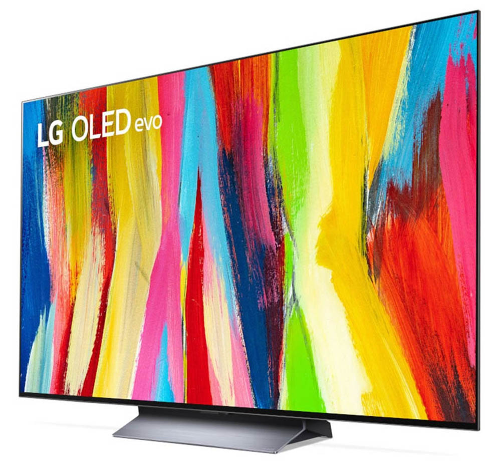 LG OLED evo OLED65C2PUA 165.1 cm (65") 4K Ultra HD Smart TV Wi-Fi Silver