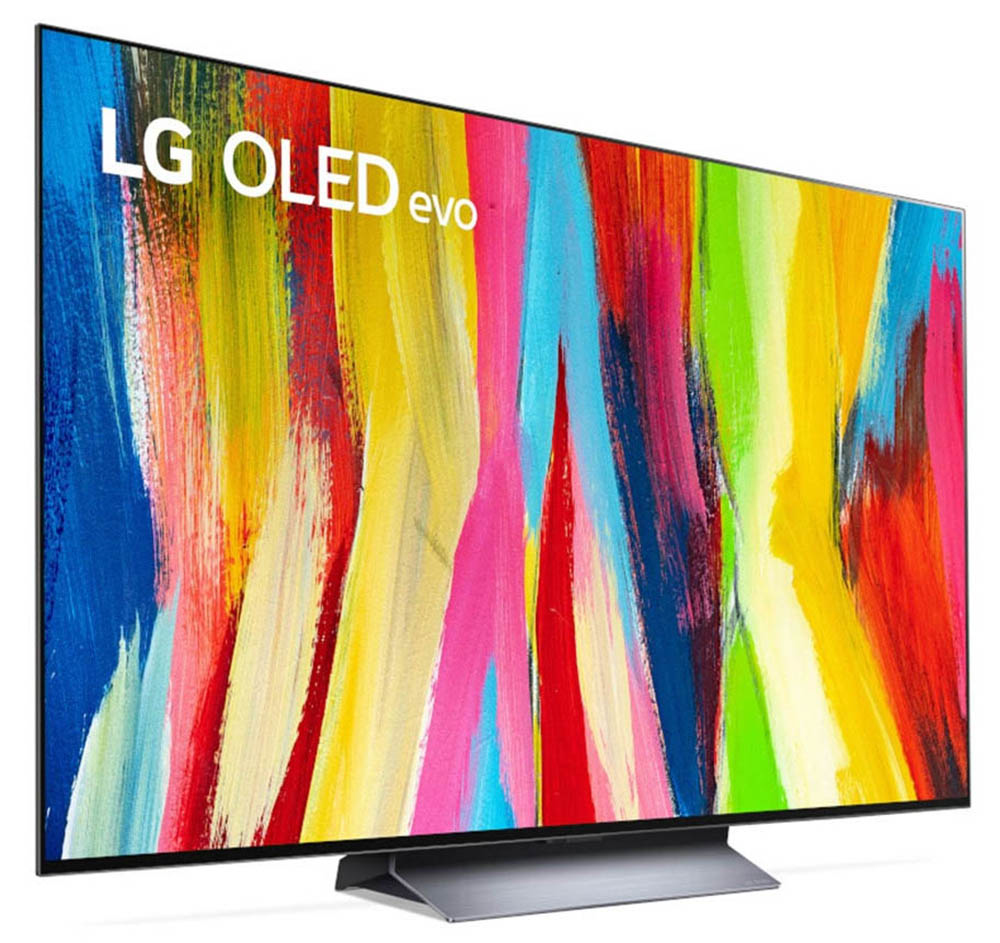 LG OLED evo OLED65C2PUA 165.1 cm (65") 4K Ultra HD Smart TV Wi-Fi Silver