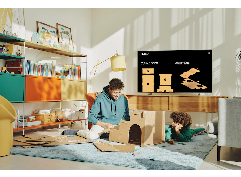 Samsung Q60B 177.8 cm (70") 4K Ultra HD Smart TV Wi-Fi Grey, Titanium