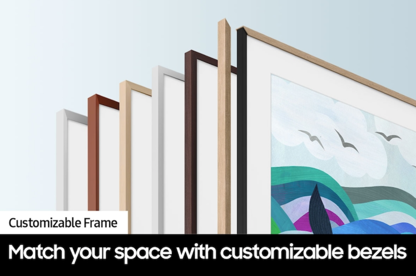 Samsung The Frame QN55LS03BAFXZA TV 138.7 cm (54.6") 4K Ultra HD Smart TV Wi-Fi Black