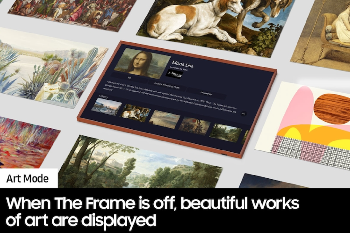 Samsung The Frame QN55LS03BAFXZA TV 138.7 cm (54.6") 4K Ultra HD Smart TV Wi-Fi Black