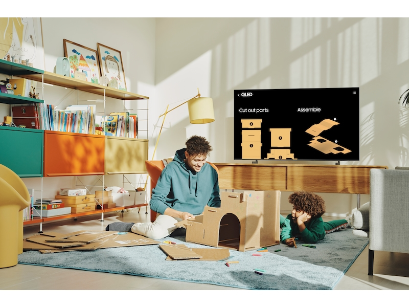 Samsung QN55Q60BAFXZA TV 139.7 cm (55") Smart TV Wi-Fi Grey