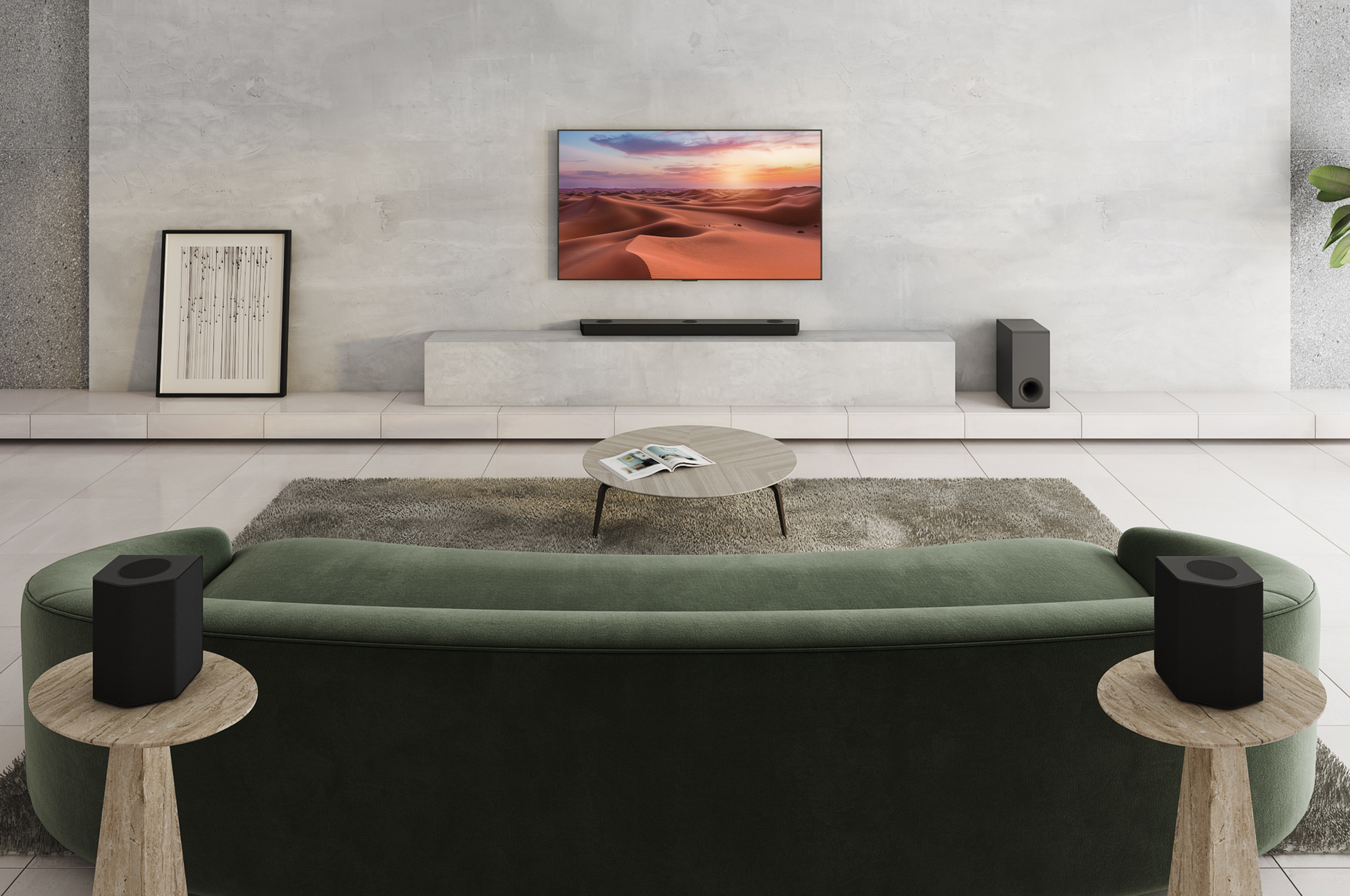 LG S95QR Silver 9.1.5 channels 810 W