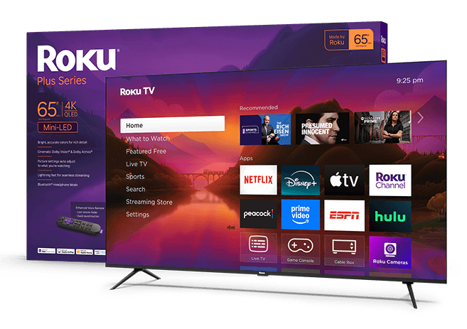 Roku 65R6C7 TV 165.1 cm (65") 4K Ultra HD Smart TV Wi-Fi Black