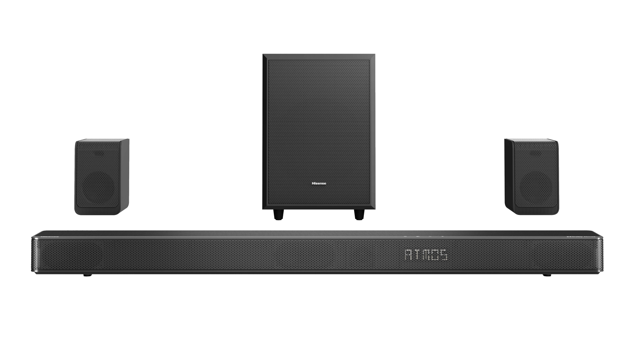 Hisense AX5120G soundbar speaker Black 5.1.2 channels