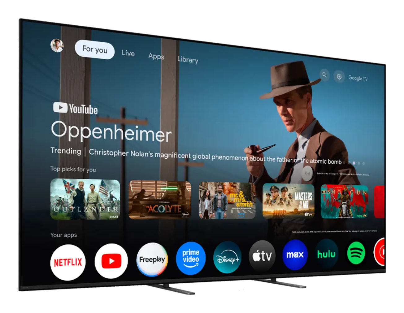 Sony K-75XR50 TV 190.5 cm (75") 4K Ultra HD Smart TV Wi-Fi Black